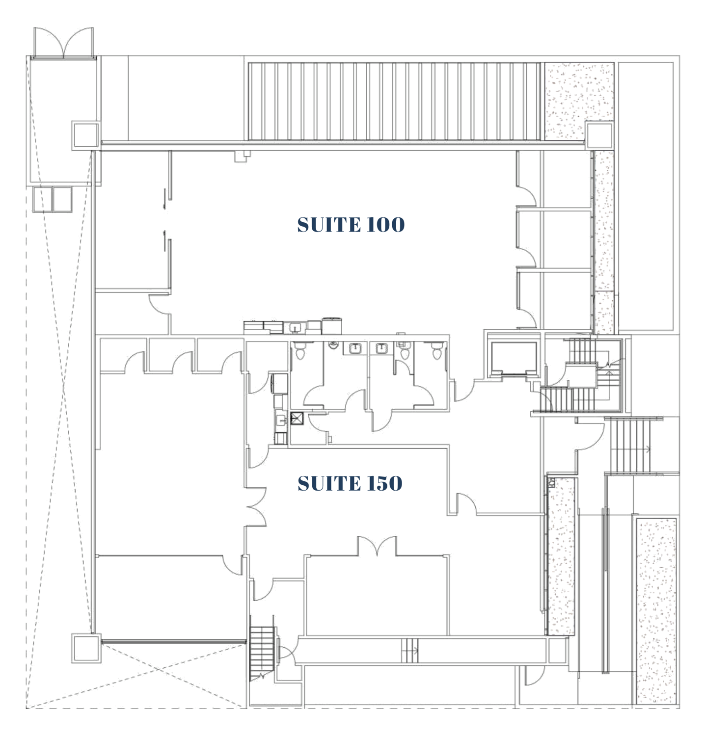 Floor plan, 909 W Laurel St