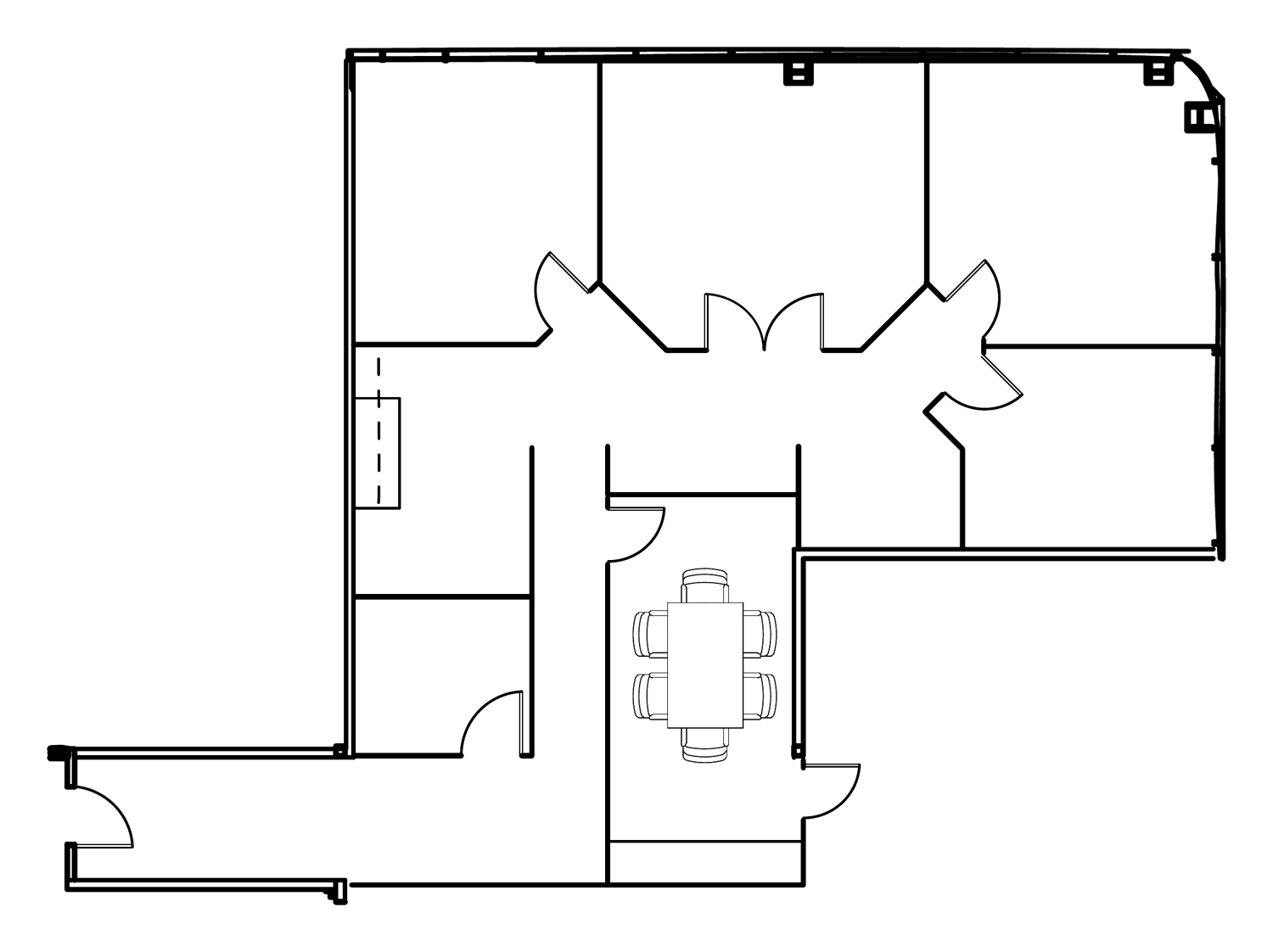 Floor plan, 8889 Rio San Diego Dr